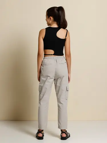 Calça Sarja Cargo