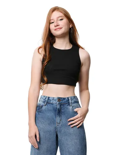Kit Top e Shorts de Sarja Collor