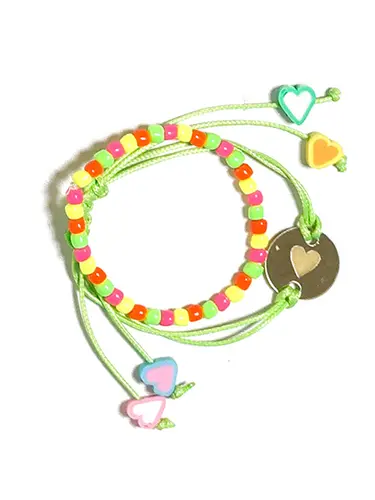 Kit 2 Pulseiras Neon Coin