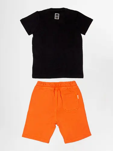 Conjunto Infantil de Camiseta e Bermuda Moletinho Summer