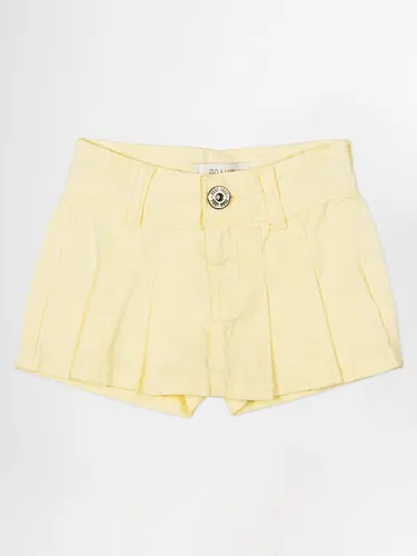 Shorts Saia Infantil Pregas Color