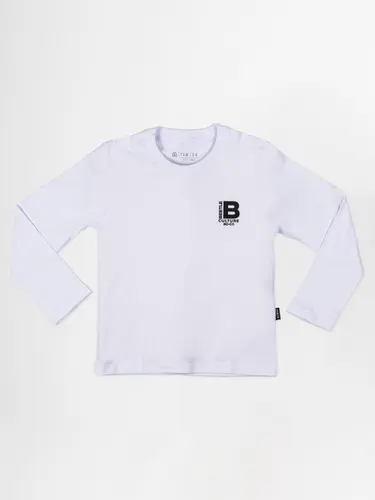 Camiseta Infantil Manga Longa Fusca Azul