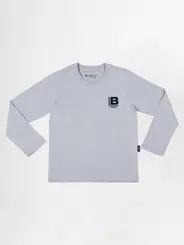Camiseta Infantil Manga Longa Fusca Azul