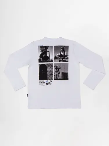 Camiseta Creative Super Skate Manga Longa