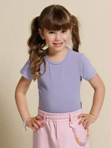 Blusa Infantil Cotton Essencial Mini