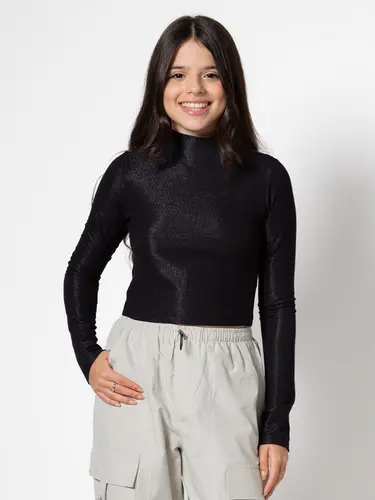 Blusa Cropped Costas Torcida Glow