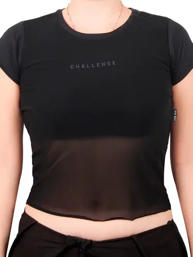 Blusa Com Tule Challenge