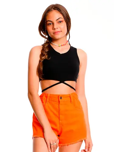 Top Cotton Amarração Poah