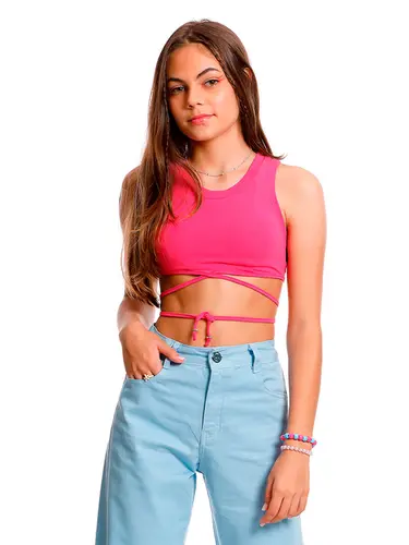 Top Cotton Amarração Poah