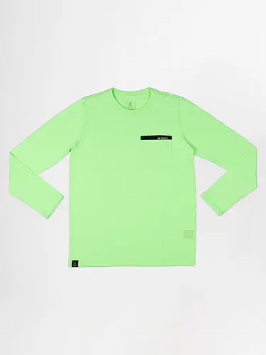 Camiseta Dif. Pocket Manga longa