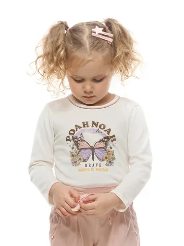 Blusa Malha Rugby Butterfly