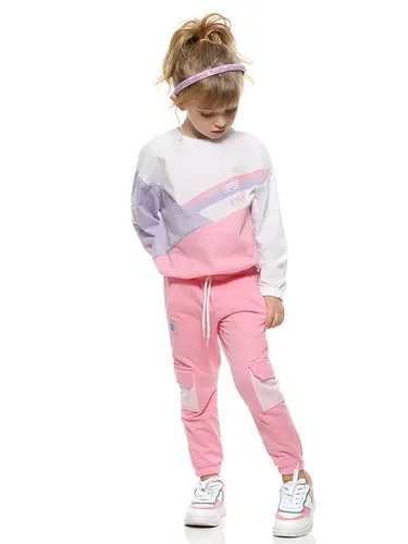 Conjunto Blusa Malha e Calça Moletinho Sport