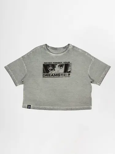 Blusa Cropped Dreams Stone