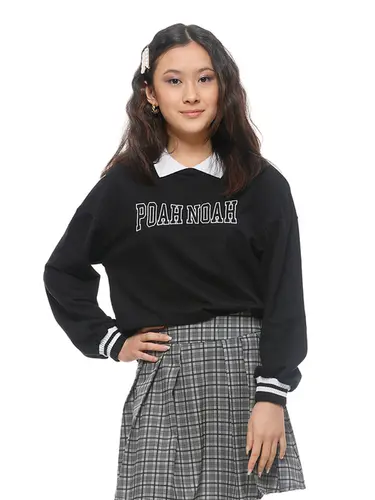 Blusa Moletinho Com Gola Poah Noah