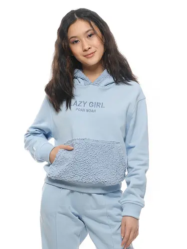 Blusa Moletom Com Capuz Lazy Girl