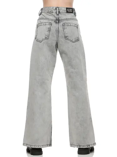 Calça Jean Wide Leg Black