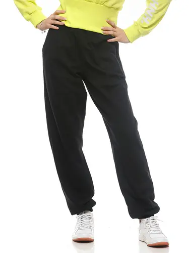 Calça Moletom Com Nervura