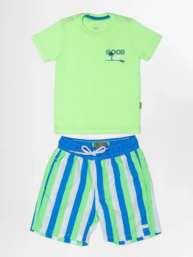 Conjunto Camiseta Shorts Surfer Infantil