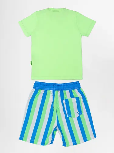 Conjunto Camiseta Shorts Surfer Infantil