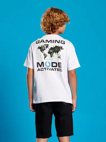 Camiseta Dif. Oversized Gaming Mode