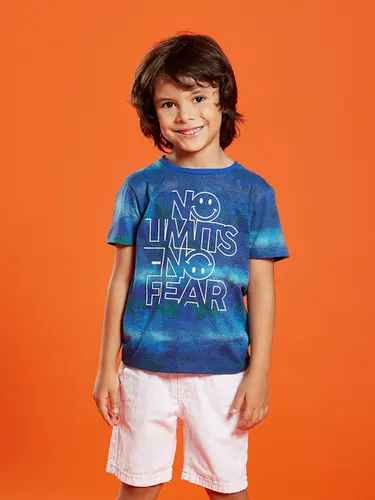 Conjunto Camiseta Sarja Limits Infantil