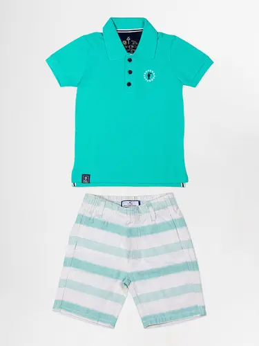 Conjunto Polo Sarja Tucan Infantil
