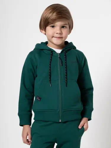 Kit Jaqueta E Calça de Moletom Felpado Infantil Basic