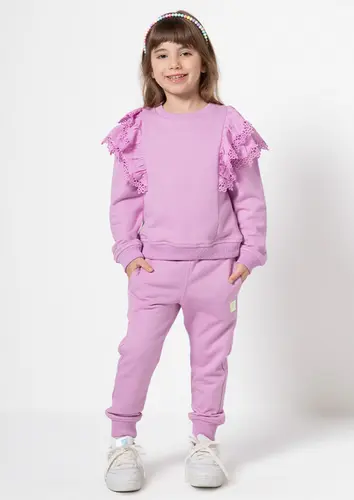 Kit Infantil Blusa E Calça Moletom Com Felpa Classic