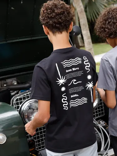 Camiseta Creative Ocean Wave