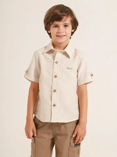 Camisa Tricoline Linen