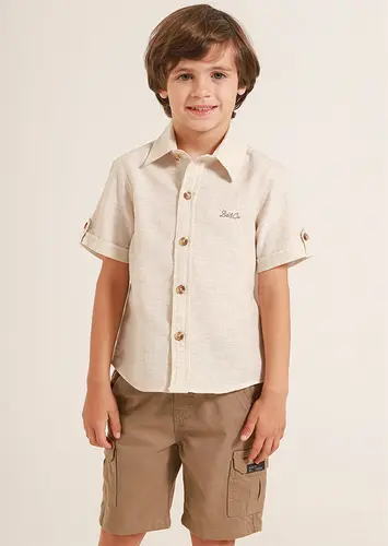 Bermuda Sarja Cargo Infantil