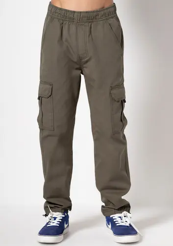 Calça Cargo Sarja