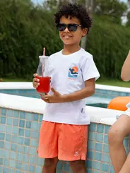 Shorts Beach Poliamida Colors Kids