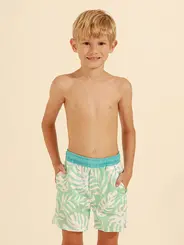 Shorts Água Monstera