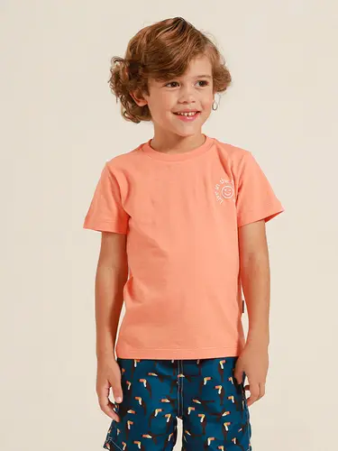 Camiseta Infantil Live The Moment