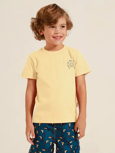 Camiseta Infantil Live The Moment