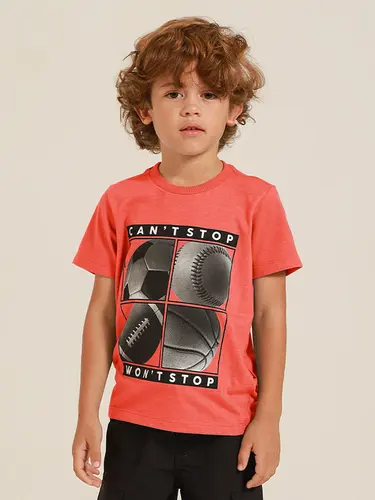Camiseta Infantil Balls