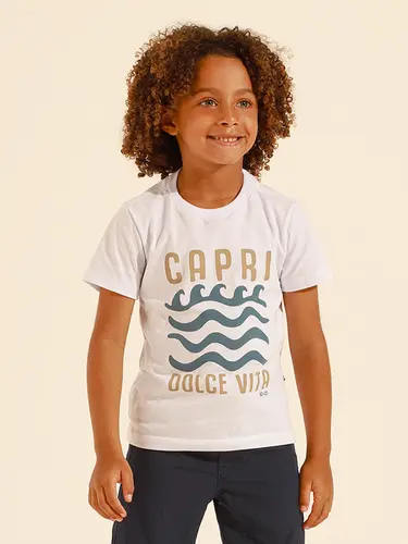 Camiseta Infantil Capri