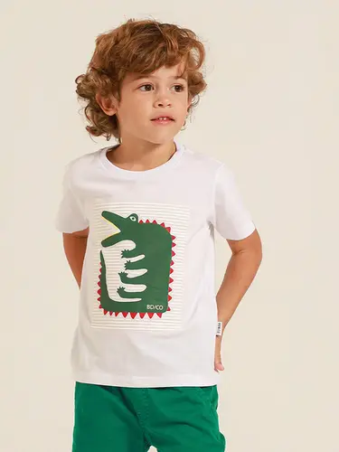 Camiseta Infantil Jacaré