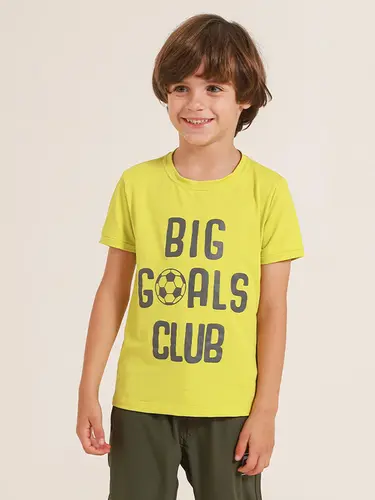 Camiseta Infantil Dryfit Big Goals