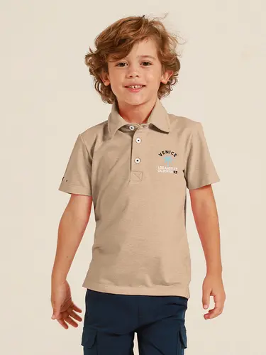 Polo Infantil Piquet Venice