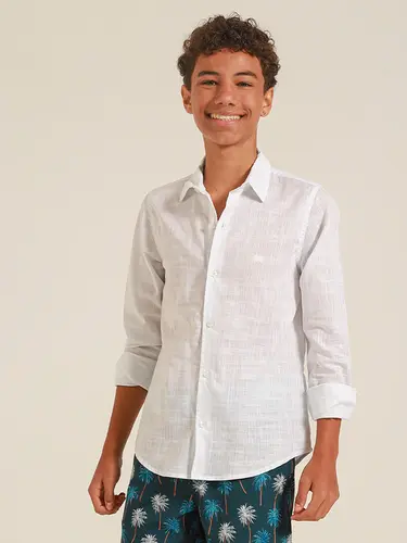 Camisa Infantil Tricoline Party