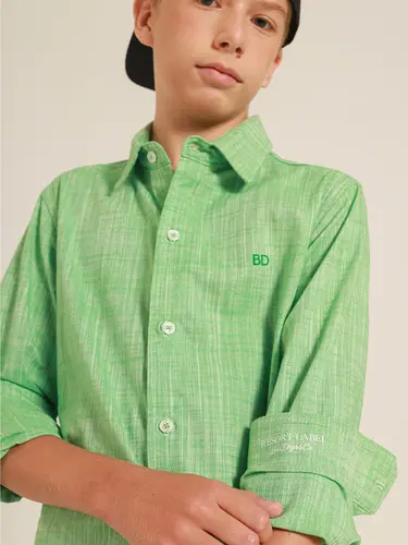 Camisa Infantil Tricoline Colors