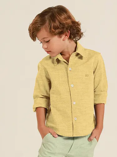 Camisa Infantil Tricoline Colors