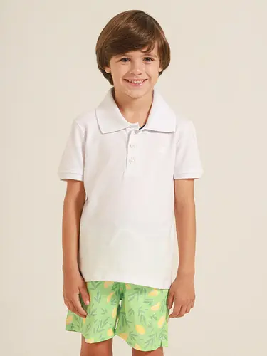 Shorts Água Infantil Lemons