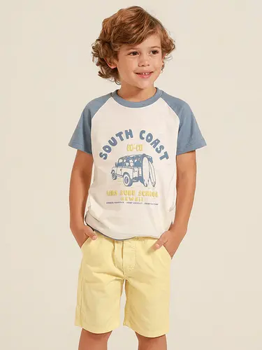 Bermuda Sarja Infantil Basic Colors