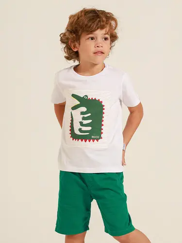 Bermuda Sarja Infantil Basic Colors