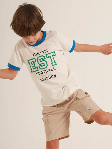 Conjunto Infantil Camiseta Sarja Division