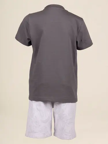Conjunto Infantil Camiseta Sarja Coconut