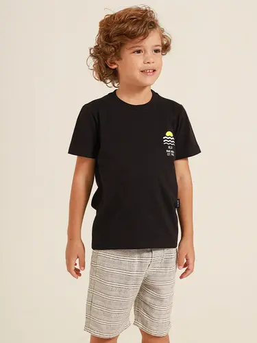 Conjunto Infantil Camiseta Sarja Sunlight